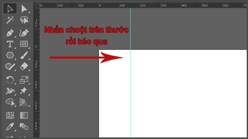 Dùng ruler trong Illustrator tạo Guide (Ảnh 2)