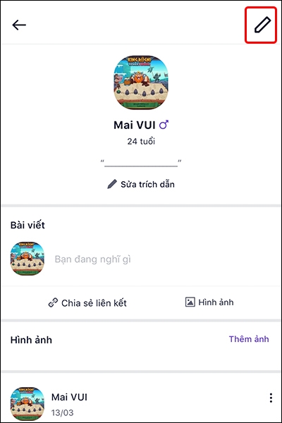 Hướng dẫn đổi tên người dùng trên ứng dụng Mocha