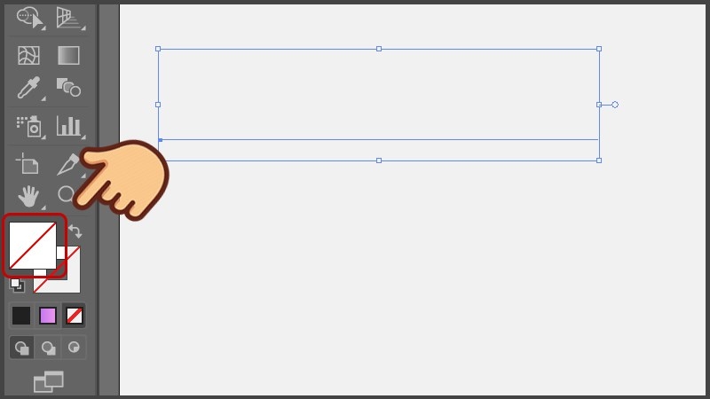 Cách tô màu gradient trong AI (Bước 2)