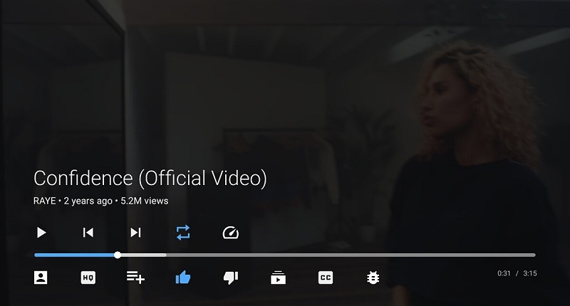 Tua video YouTube trên tivi