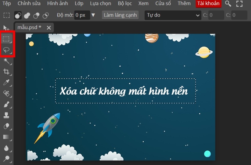 Cách xóa chữ trên ảnh hình 10