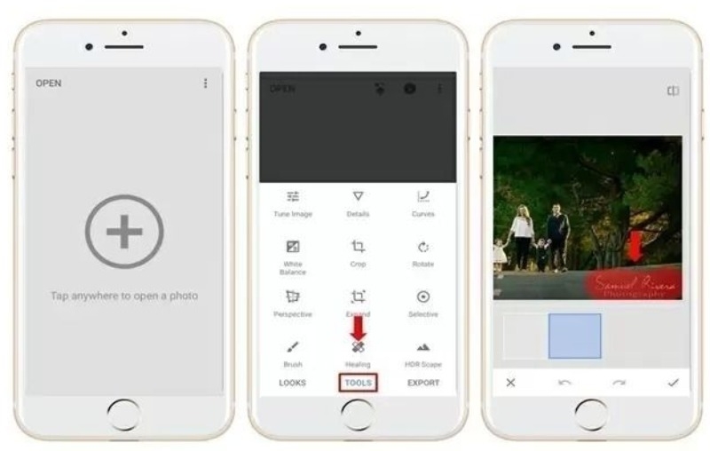 Cách xóa chữ trên ảnh hình 4
