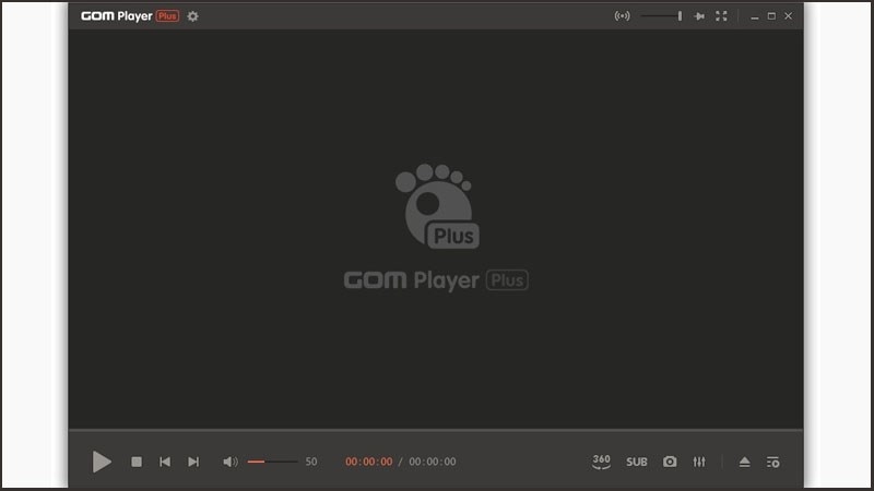 Phần mềm mở file XviD - GOM Player