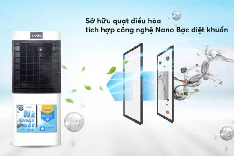 Quạt điều hòa giá rẻ nhất: KarofiI KAC-E41
