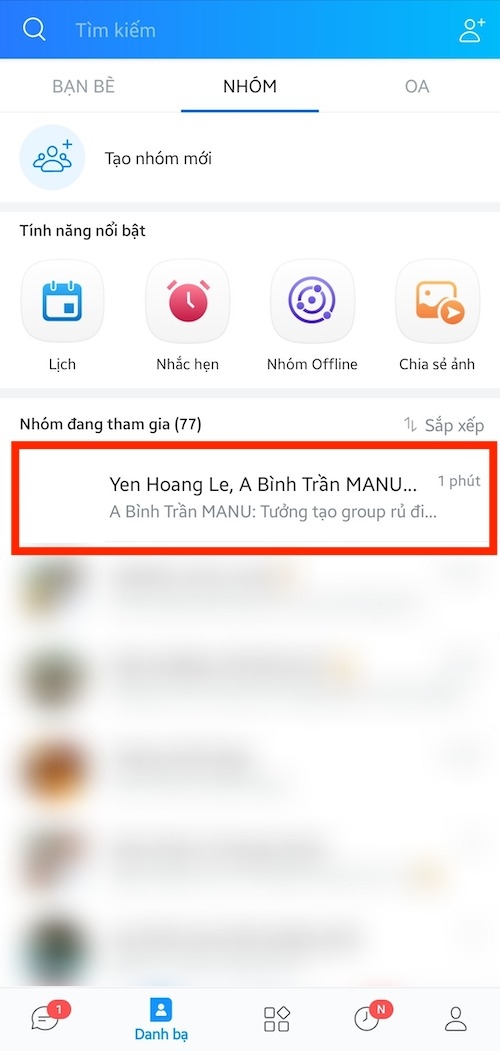 Hướng dẫn cách giải tán nhóm Zalo cực đơn giản hình 2