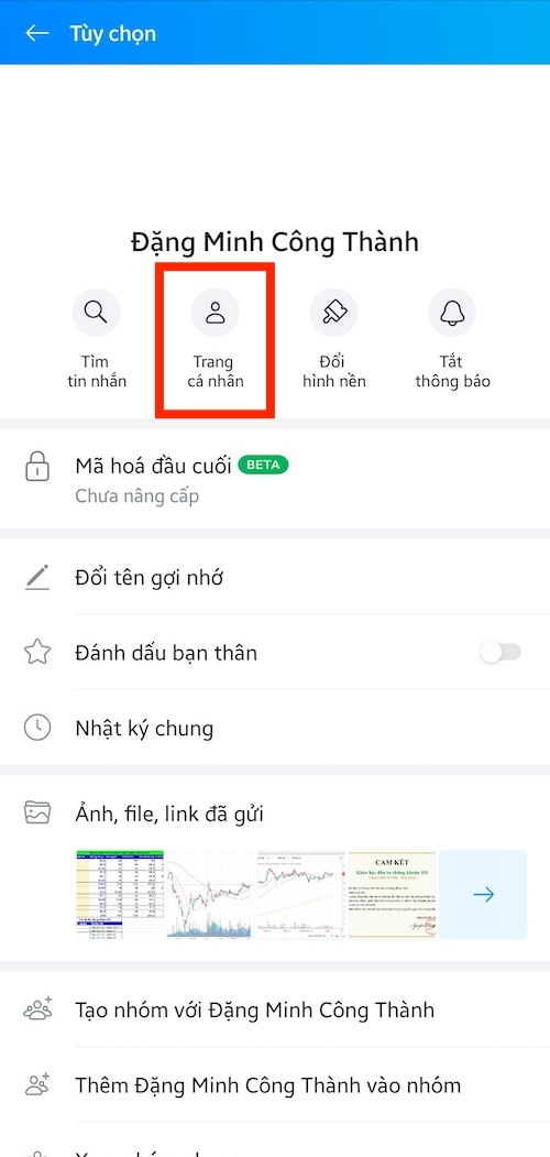 Cách xoá kết bạn trên Zalo cực nhanh chóng bằng điện thoại hình 2