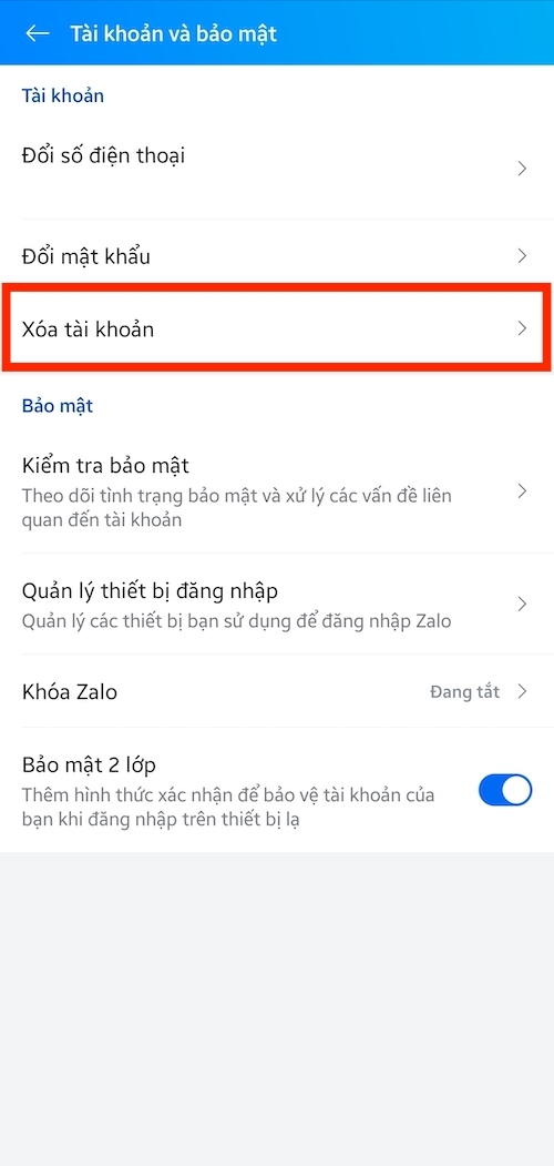 Cách lấy lại Zalo đã xóa cực đơn giản không phải ai cũng biết hình 3