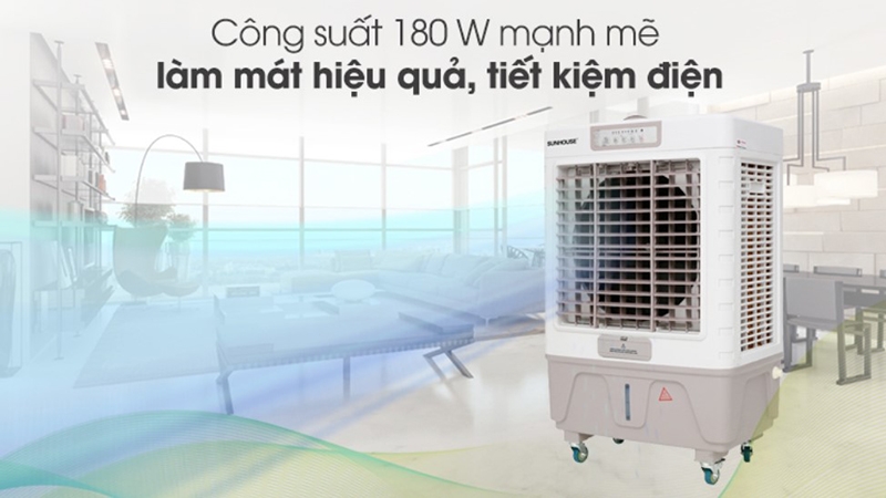 Quạt điều hòa Sunhouse nhiều mức công suất lựa chọn