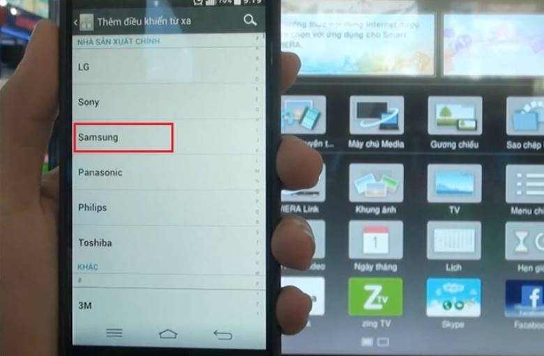 Chọn Samsung