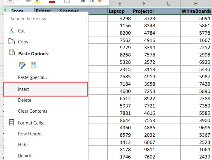 Cách xóa cột trong Excel (9)
