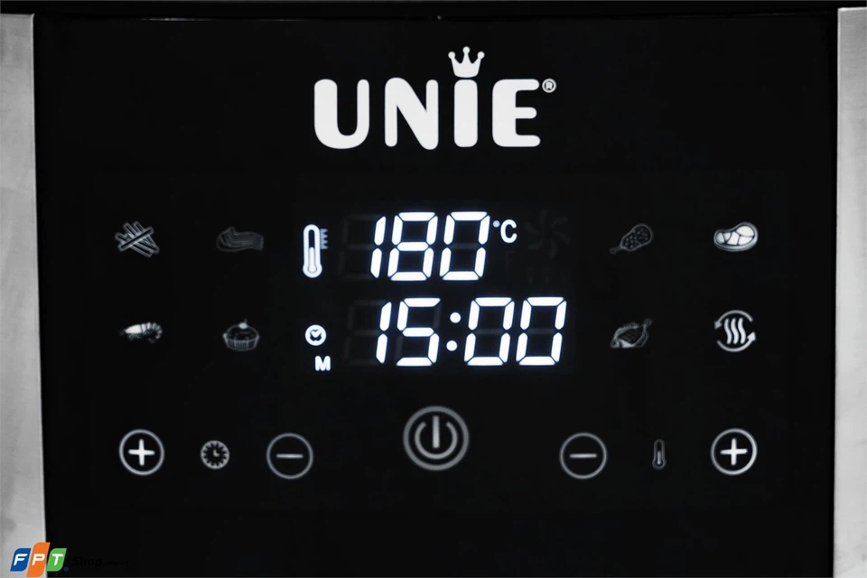 Hướng dẫn sử dụng nồi chiên không dầu Unie 8 lít UE-800