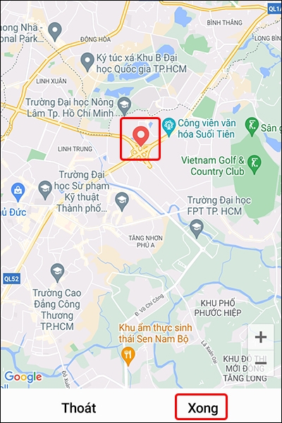 Cách thêm thông tin vị trí vào ảnh trên điện thoại Android