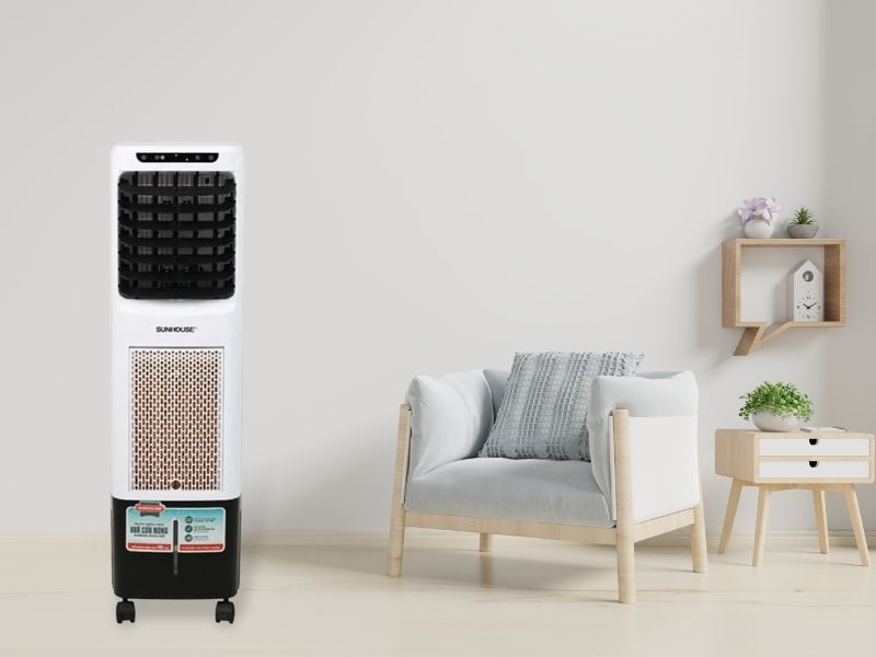 Quạt điều hòa Sunhouse có thiết kế sang trọng