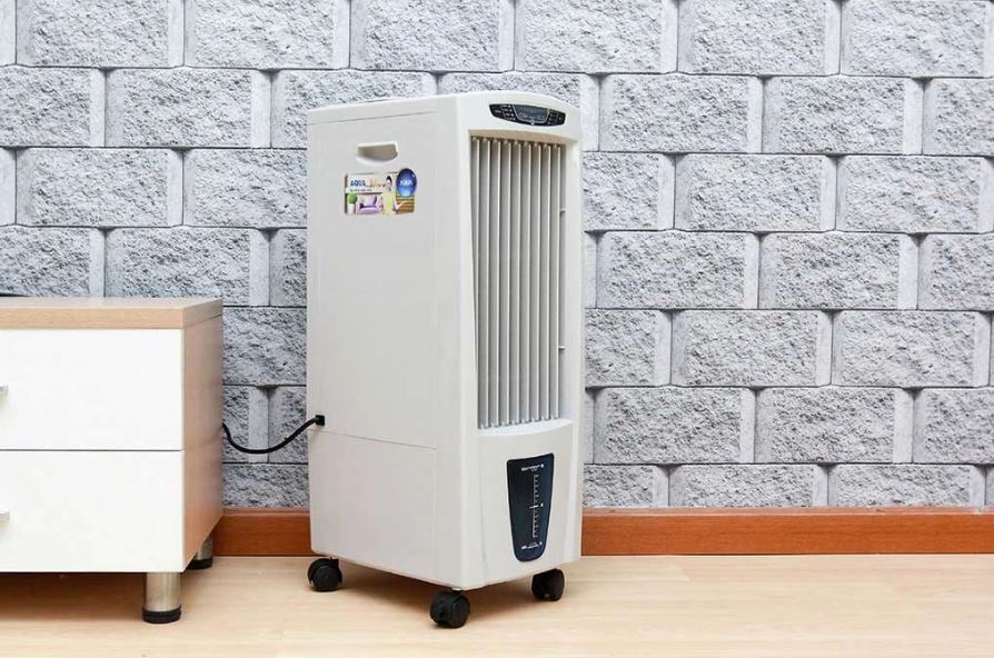 Cách sử dụng quạt hơi nước: chọn chế độ Cooling nếu muốn làm mát