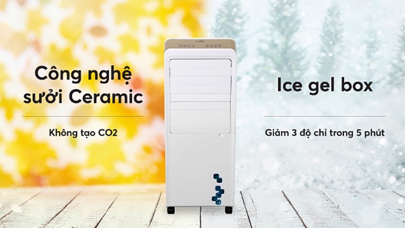 Quạt điều hòa đứng có màn hình hiển thị thông minh: Karofi KAC-020HR