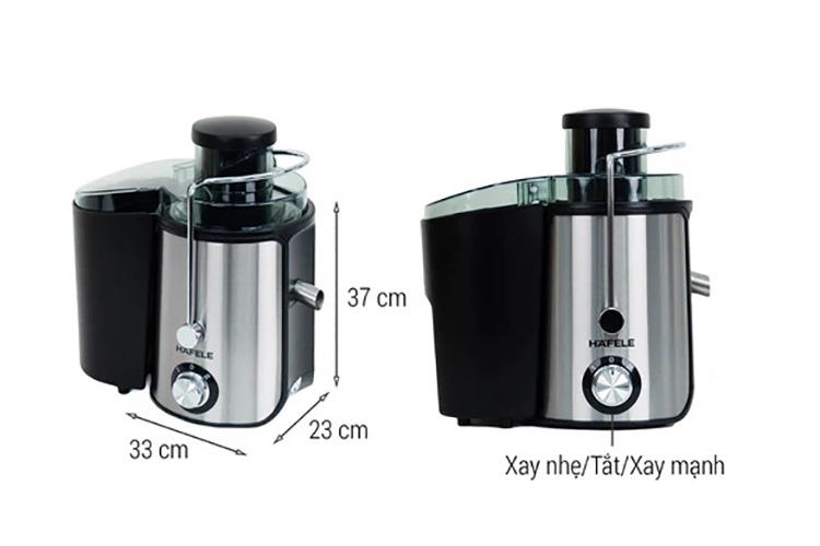 Thiết kế máy ép trái cây Hafele GS-353 nhỏ gọn