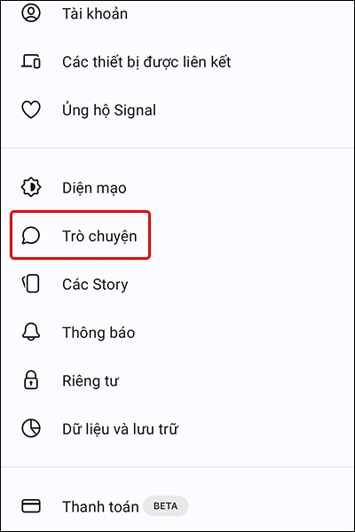 Cách giúp bạn xem trước liên kết trang web trên Signal