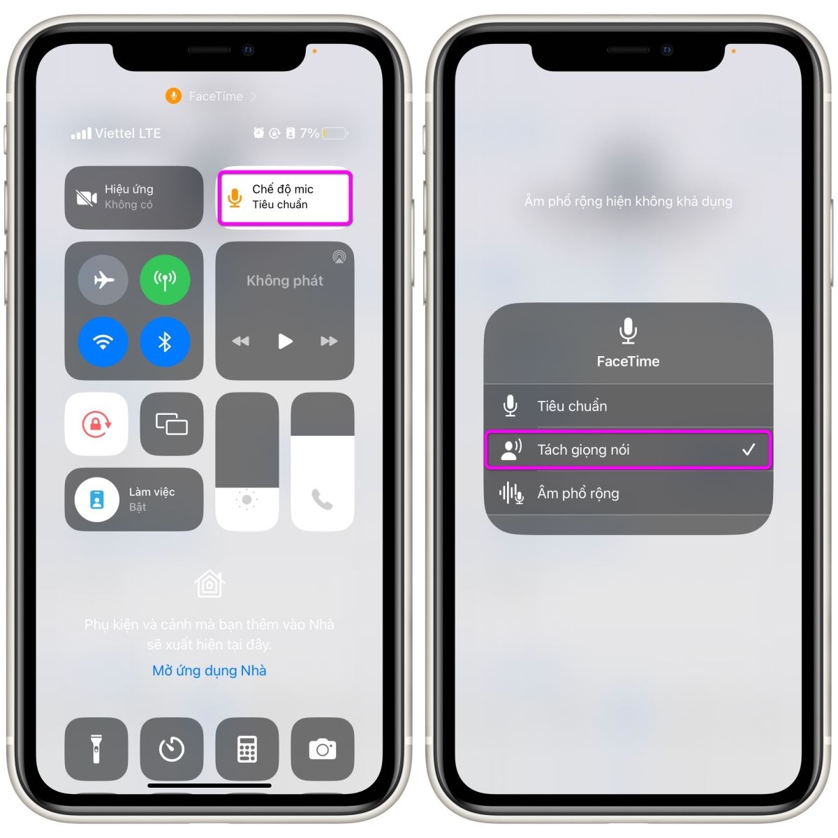 Cách bật tính năng chống ồn cuộc gọi và FaceTime trên iPhone