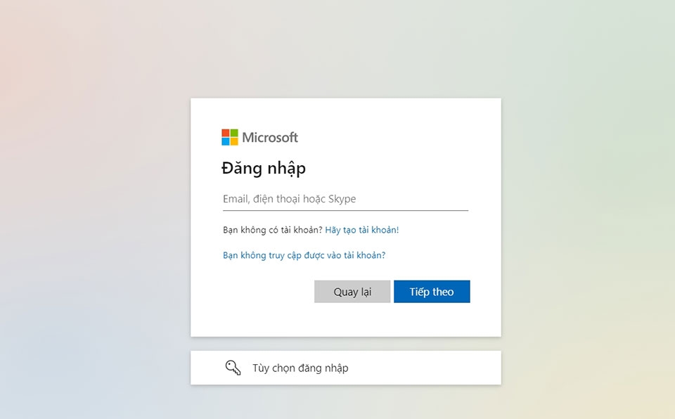 Tạo tài khoản Microsoft - Ảnh 02