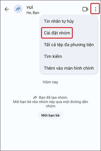 Cách thay đổi Avatar nhóm trên ứng dụng Signal