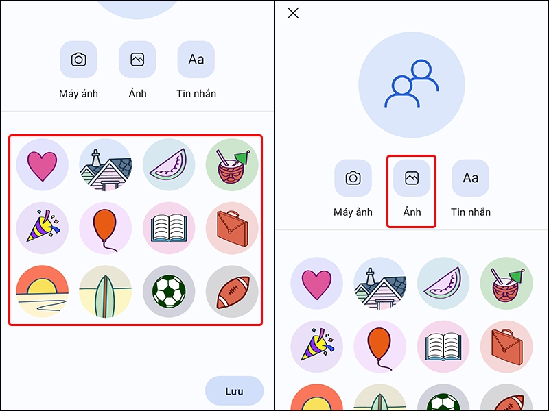 Cách thay đổi Avatar nhóm trên ứng dụng Signal