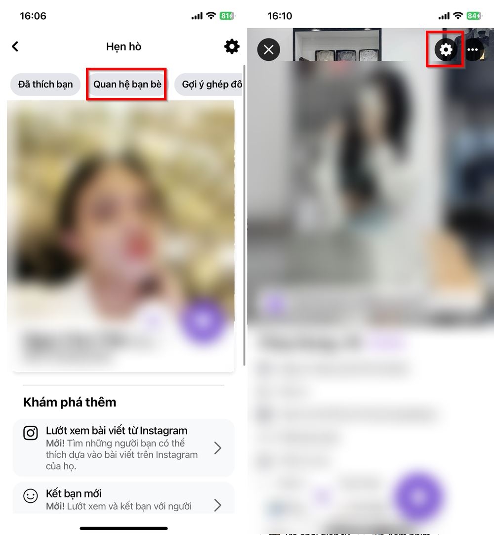 Cách đổi các tiêu chí đối tượng hẹn hò trên Facebook 2