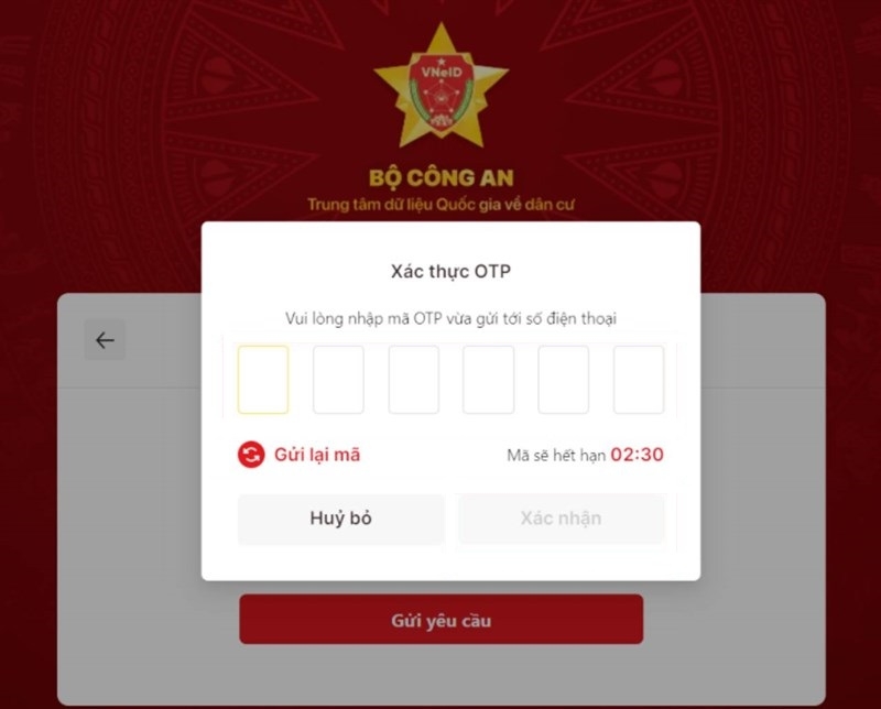 Cách kích hoạt tài khoản định danh điện tử 3