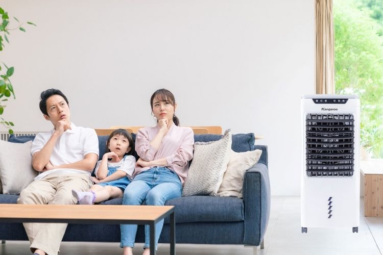 Quạt điều hòa chạy êm nhất: Kangaroo KG50F64