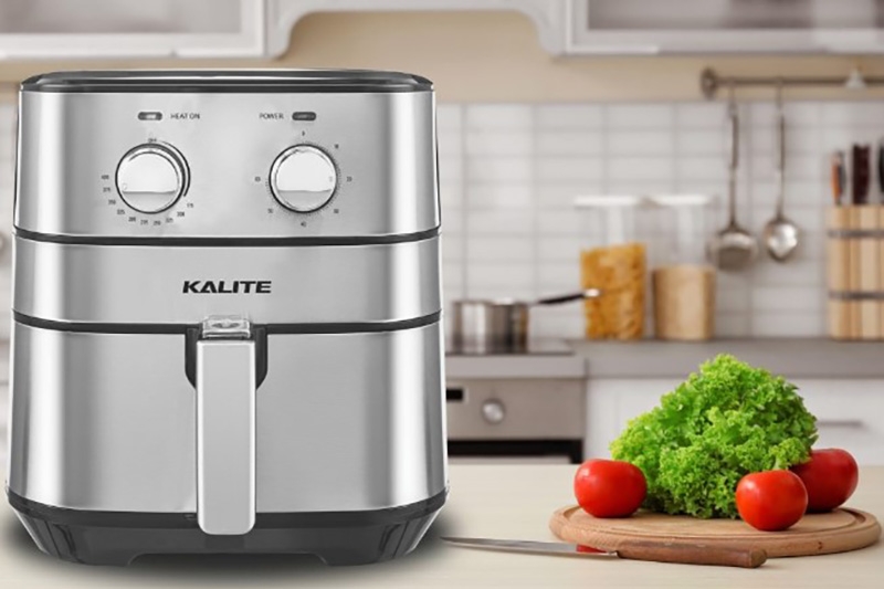 Đánh giá nồi chiên không dầu Kalite Q5: thiết kế hiện đại, chất liệu bền bỉ