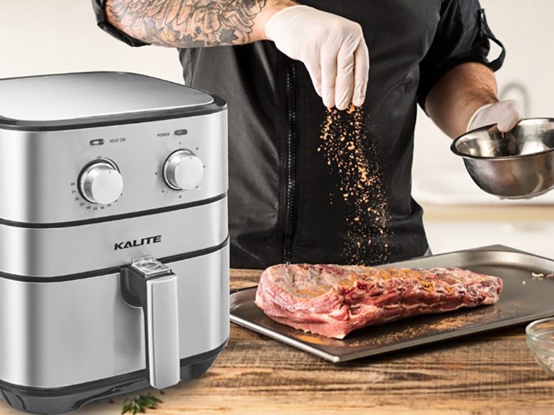 Đánh giá nồi chiên không dầu Kalite Q5: Được trang bị tính năng an toàn