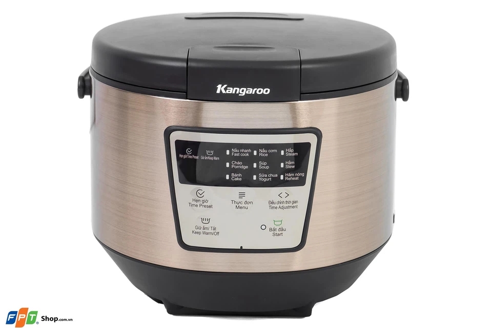 Đôi nét về nồi cơm điện tử Kangaroo 1.8 lít