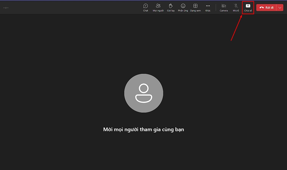 Share màn hình trên Teams - Ảnh 02