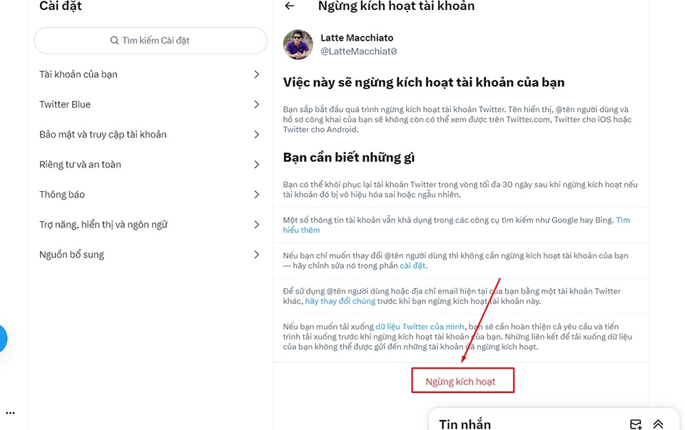 Xóa tài khoản Twitter - Ảnh 11