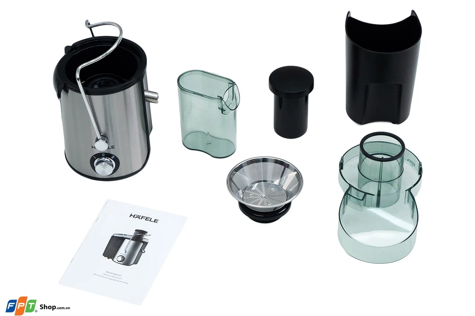 Bạn nên vệ sinh sạch sẽ các bộ phận của máy ép hoa quả Hafele GS-353 sau khi sử dụng
