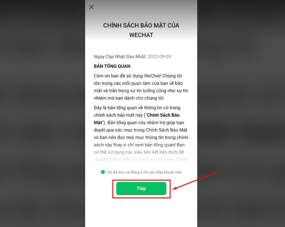 Đăng ký tài khoản WeChat - Ảnh 06