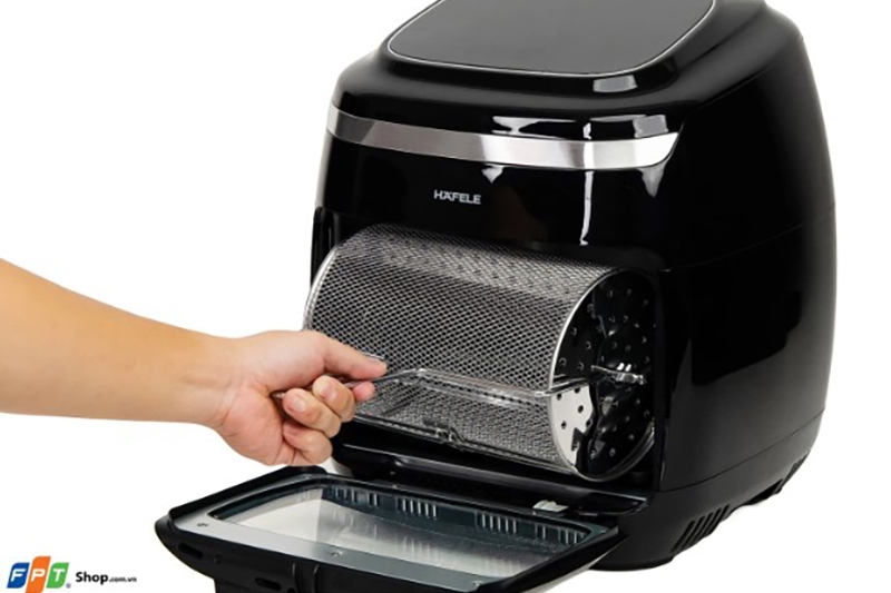 Phụ kiện đi kèm nồi chiên không dầu Hafele khá phong phú