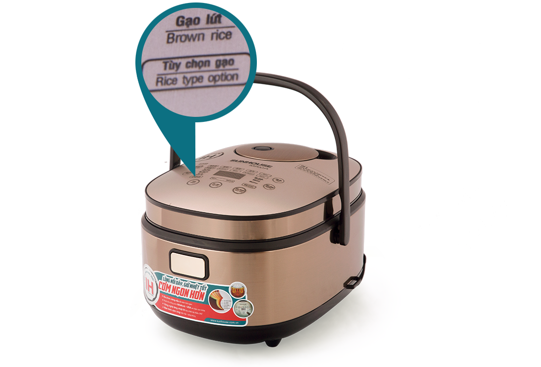 Nồi cơm điện cao tần Sunhouse Mama SHD8955 - hình 4