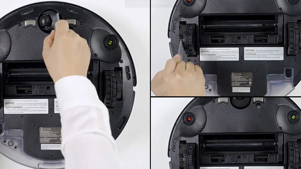 Cách sử dụng và vệ sinh robot hút bụi Ecovacs Deebot N8 Pro (ảnh 16)
