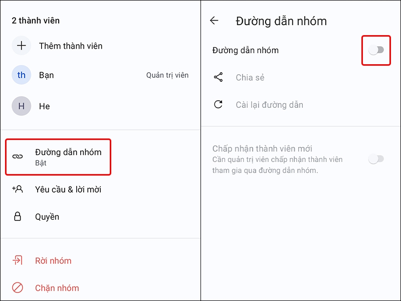 Cách chia sẻ đường dẫn nhóm chat Signal bằng Mã QR