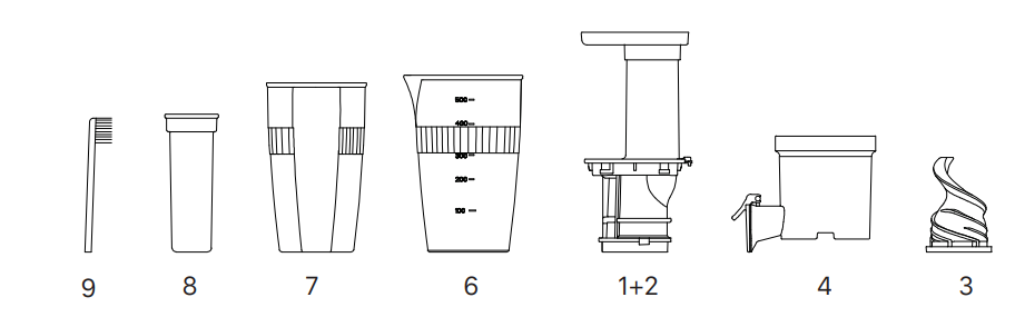 Hướng dẫn sử dụng máy ép chậm Magic Eco AC-130