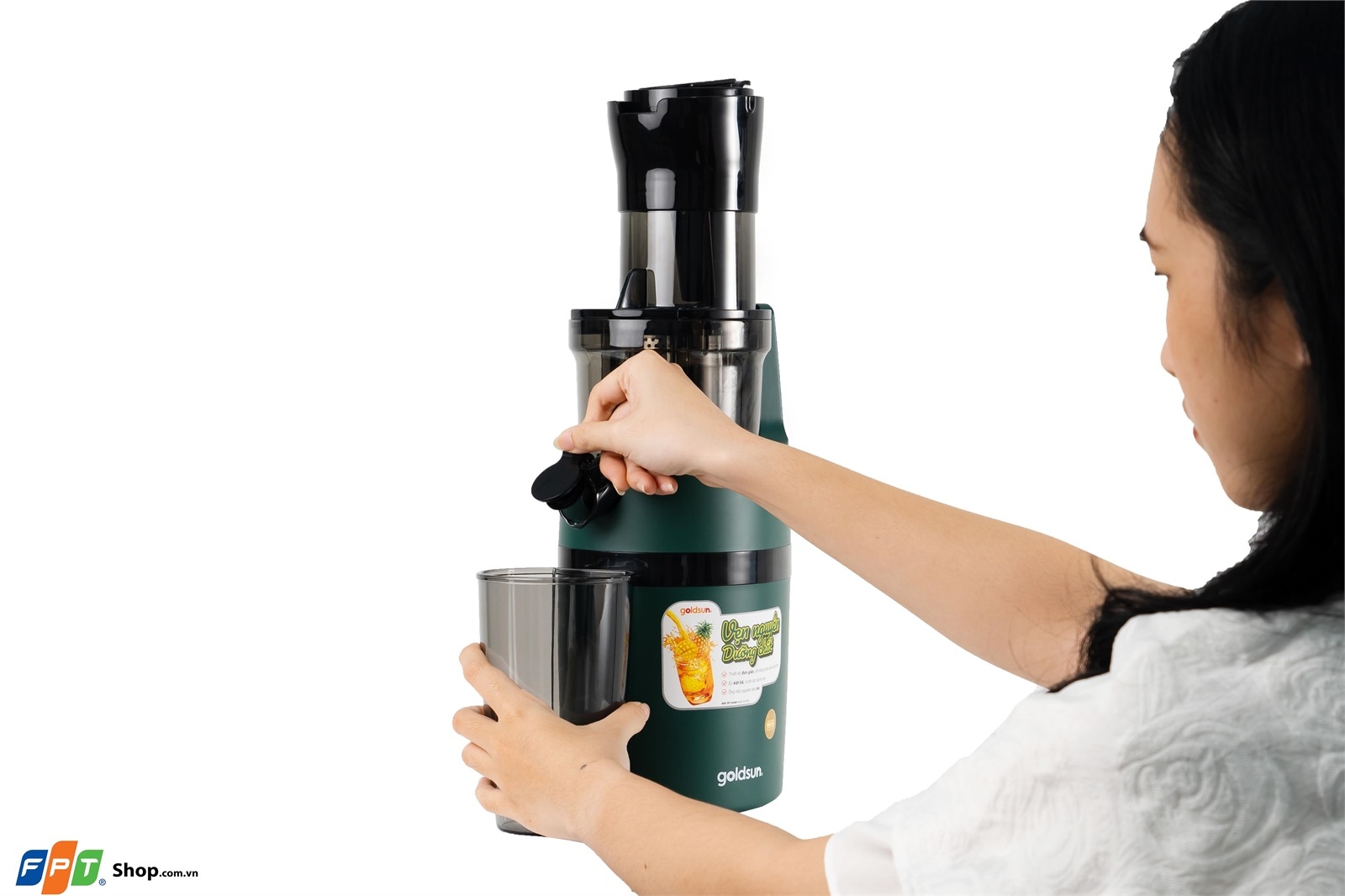 Hướng dẫn sử dụng máy ép chậm Goldsun GFJ4500