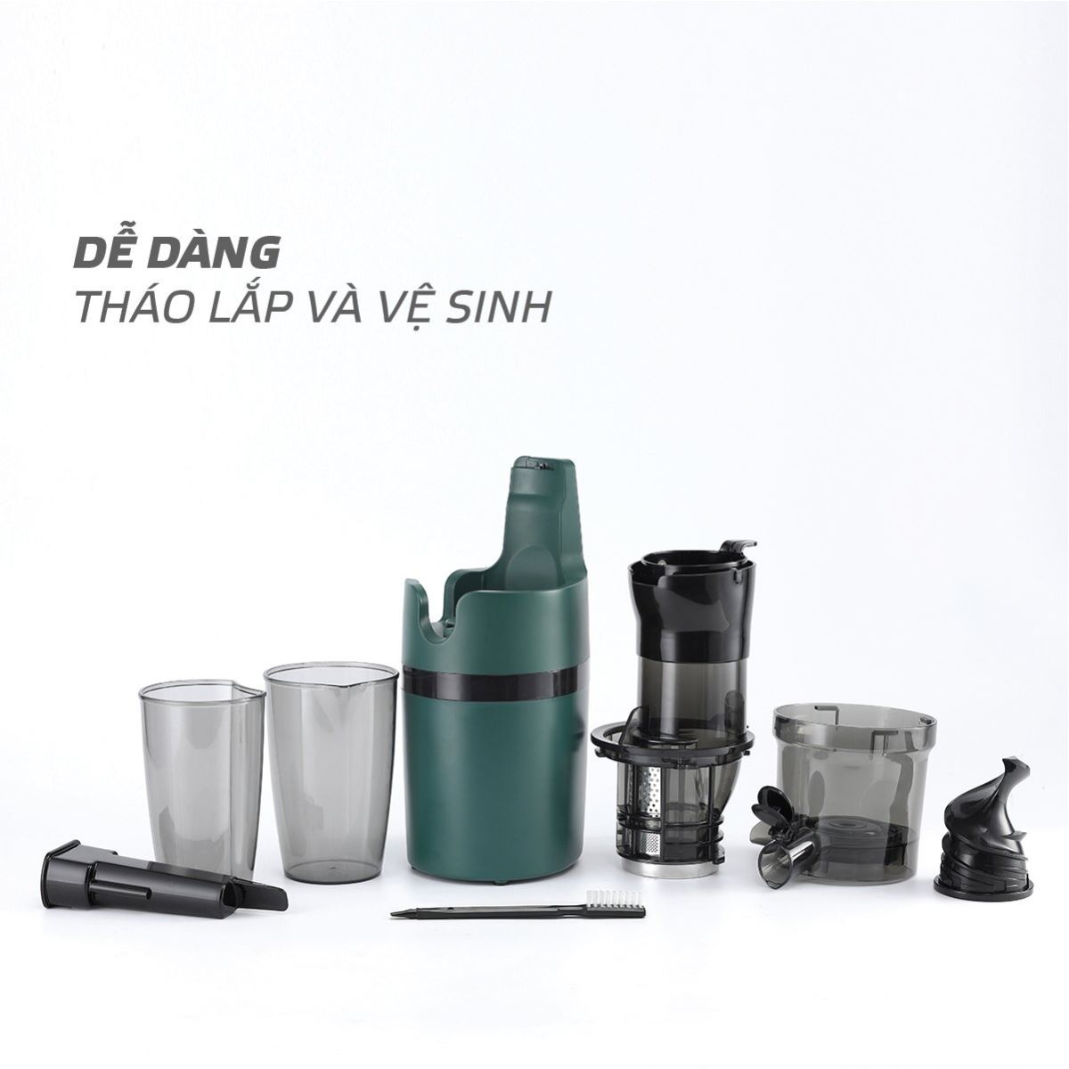 Hướng dẫn sử dụng máy ép chậm Goldsun GFJ4500