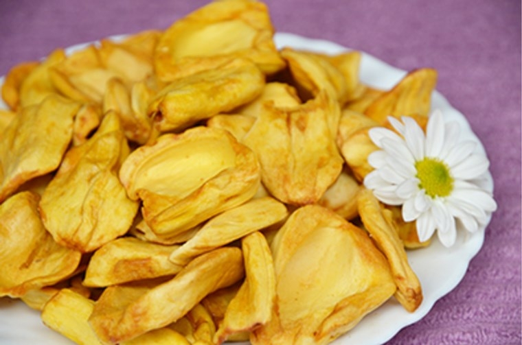 Mít sấy bằng nồi chiên không dầu giòn ngon, khô ráo