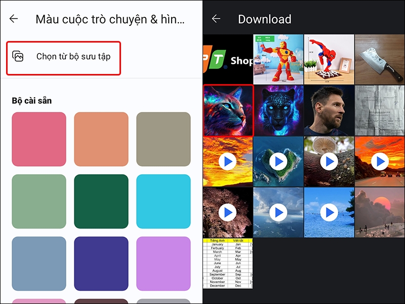 Cách thay đổi hình nền cuộc trò chuyện nhóm Signal