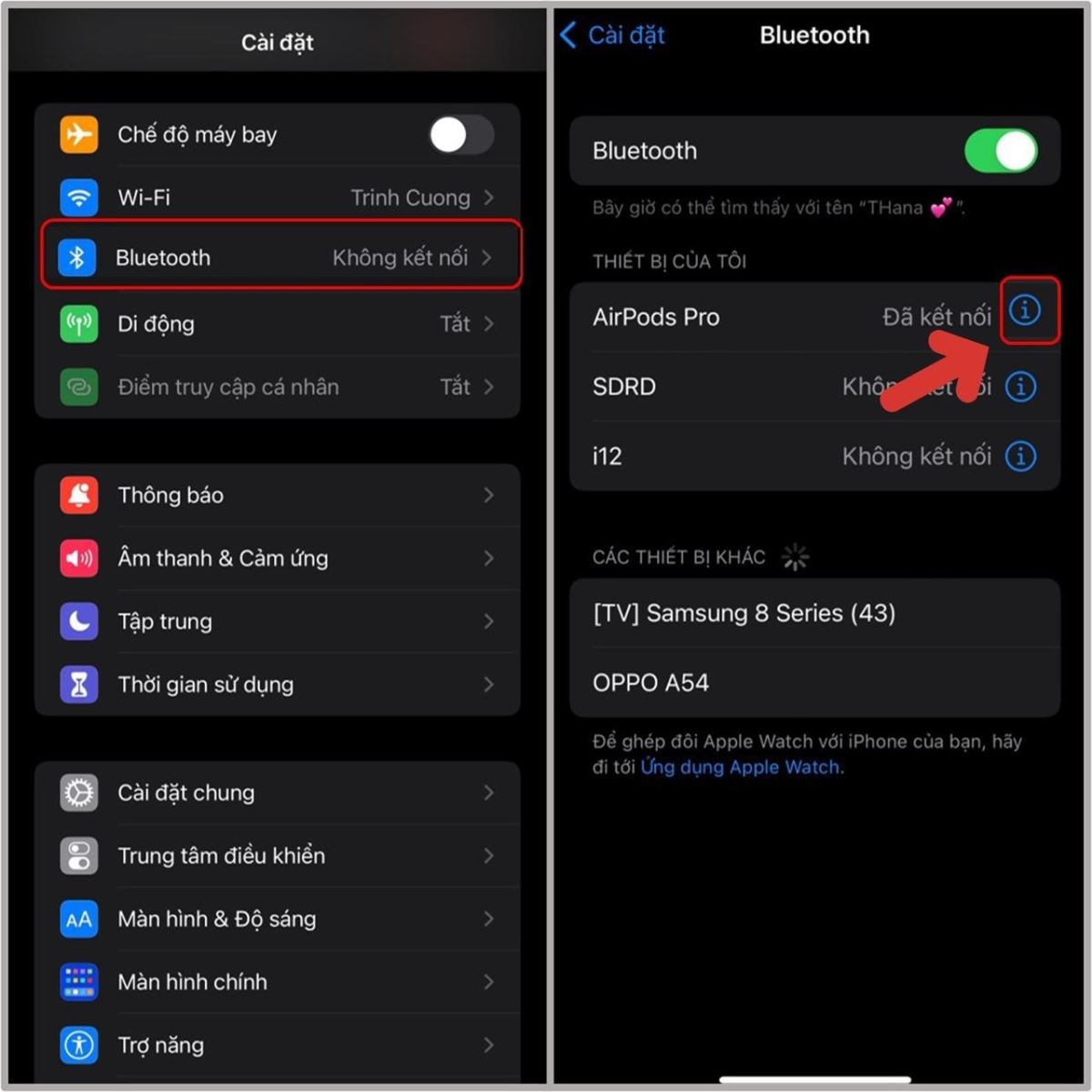 cách thay núm tai nghe Airpods Pro 3