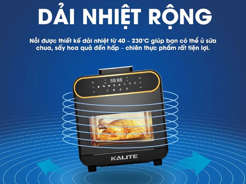 Nồi chiên không dầu Kalite của nước nào (Ảnh 4)