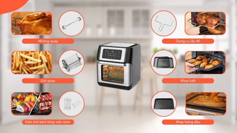 Nồi chiên không dầu Kalite của nước nào (Ảnh 8)