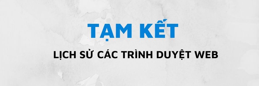 Lịch sử của các trình duyệt web: Hành trình và những cuộc đối đầu kịch tính