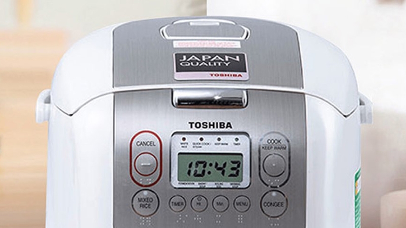 Đánh giá nồi cơm điện Toshiba RC 18NTFV(W): nhiều chế độ nấu