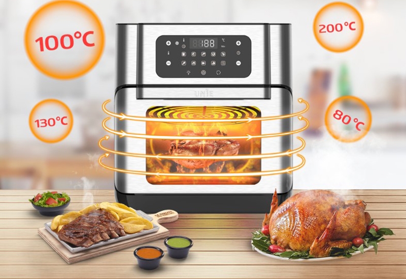 Lò nướng kiêm nồi chiên không dầu Unie UE-100